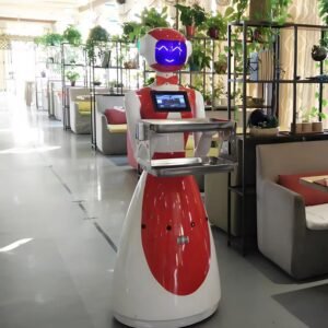 Intelligent automatic navigation food delivery robot, intelligent waiter