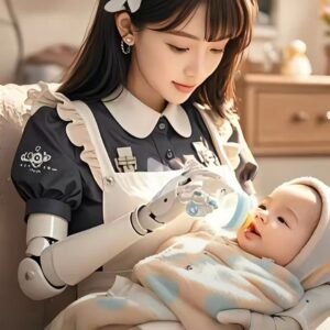 Customized Tenya Artificial Intelligence Machine Anchor Host AI Intelligent Voice Family Nanny