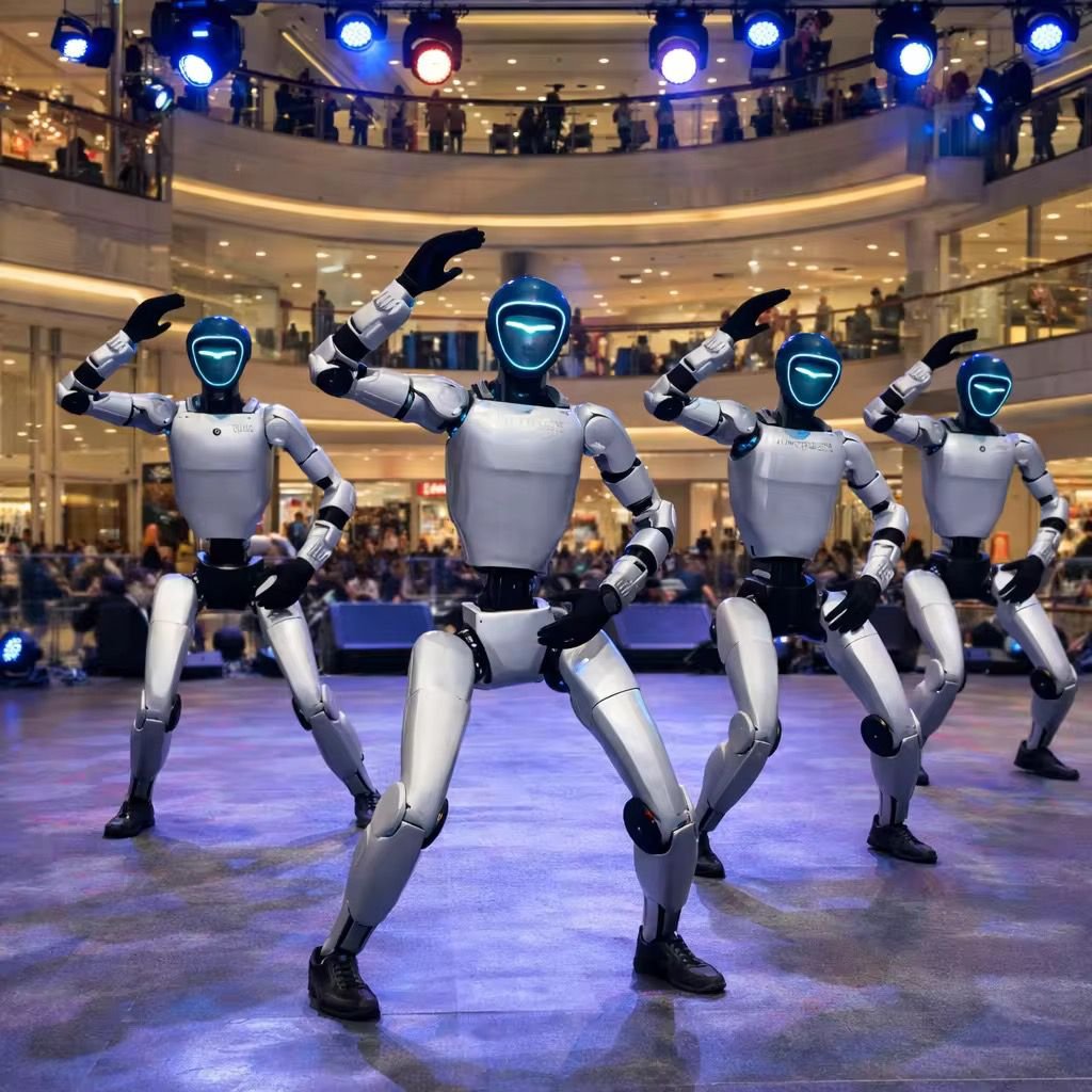 Multilingual voice classroom assistant Unitree Edu AI Avatar humanoid robot G1, for education, entertainment and programming
